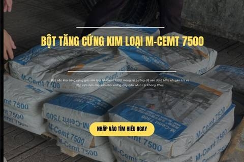 Bột Tăng Cứng Kim Loại M-Cemt 7500 Khang Phúc