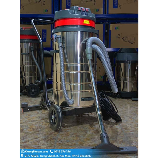 Máy Hút Bụi Công Nghiệp 80 Lít Có Gạt Nước