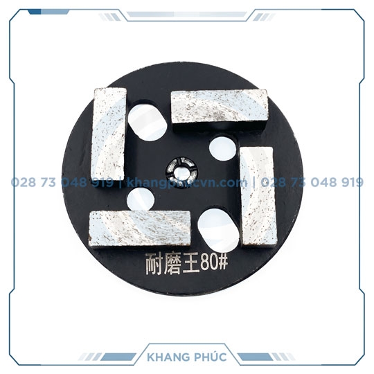 Đĩa Mài Kim Cương Có Trục - Đĩa Sắt #80