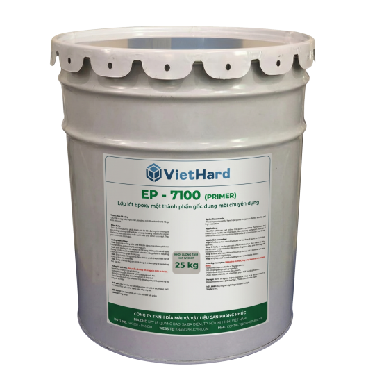 EP-7100 Sơn Lót Epoxy Gốc Dung Môi VIETHARD  Siêu Thẩm Thấu