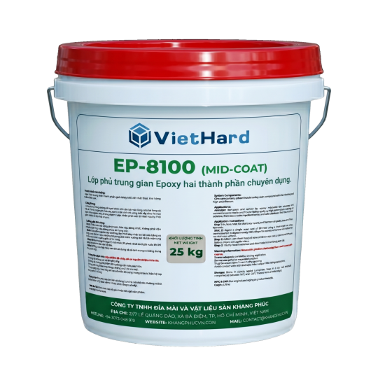 EP-8100 Sơn Đệm Trung Gian Epoxy VIETHARD Chịu Tải Trọng Cao