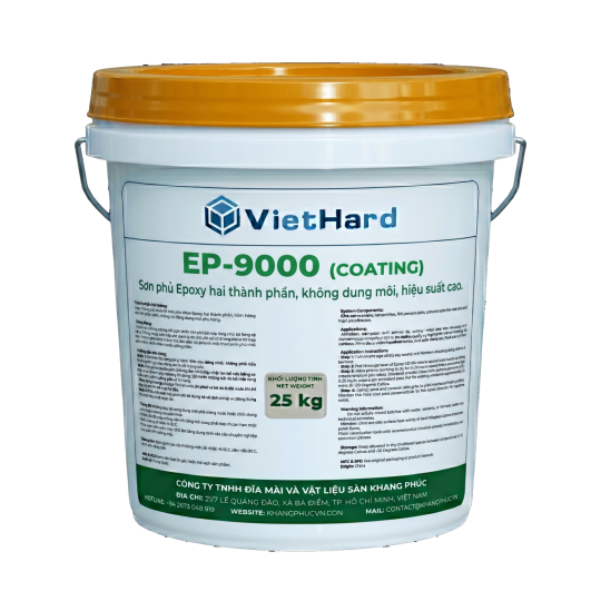 EP-9000 Sơn Phủ Epoxy Không Dung Môi VIETHARD Hàm Lượng Rắn 100%