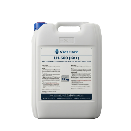 LH-600 Dung Dịch Tăng Cứng Bê Tông Gốc Kali VIETHARD Ka⁺