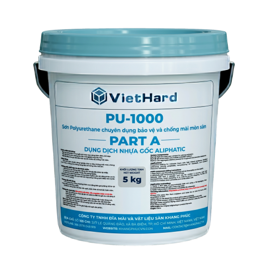 PU-1000 Hệ Sàn Polyurethane Cement Kháng Sốc Nhiệt VIETHARD 